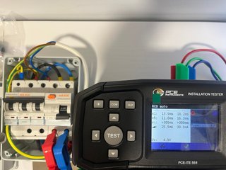 Cuadro básico protecciones Wallbox coche eléctrico