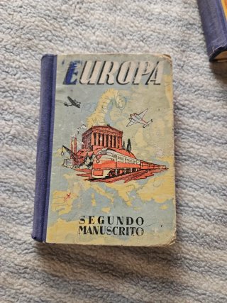 Libro Vintage Europa: Segundo Manuscrito