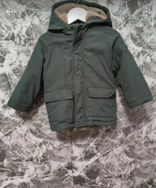 Parka de Niño Verde