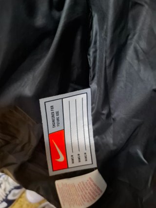 Chaqueta Nike Acolchada Negra Talla L Junior