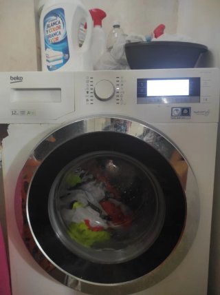 Lavadora Beko 12kg Blanca