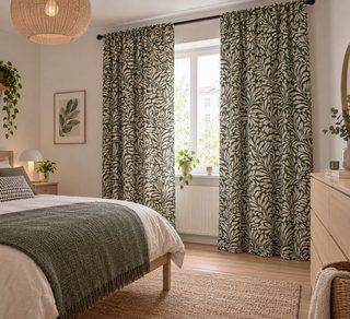 Cortinas IKEA TRÄGSPINNARE Verde (2 unidades)