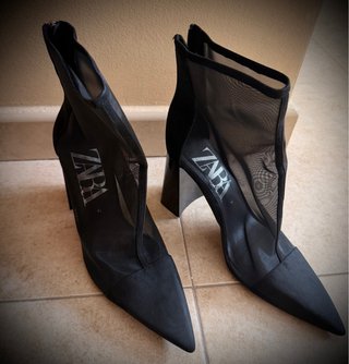 Botines Zara Negros Talla 41