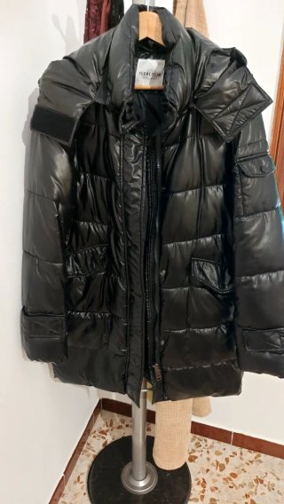 Chaqueta acolchada negra FLORENCIA Talla L