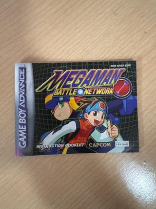 Manuale Megaman Battle Network GBA