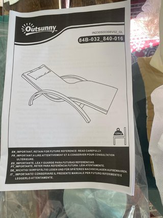 Hamaca de Madera y Tela Blanca