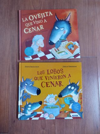 Libros infantiles"La ovejita que vino a cenar" +2