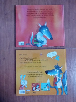 Libros infantiles"La ovejita que vino a cenar" +2