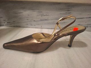Zapatos de tacón bronce talla 37