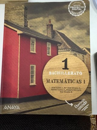 Matemáticas I 1 Bachillerato