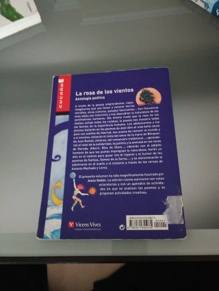 Libro de poesía,La rosa de los vientos.Buen estado