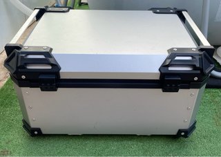 Baúl Moto Aluminio 65L Maleta Trasera
