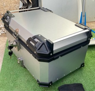 Baúl Moto Aluminio 65L Maleta Trasera