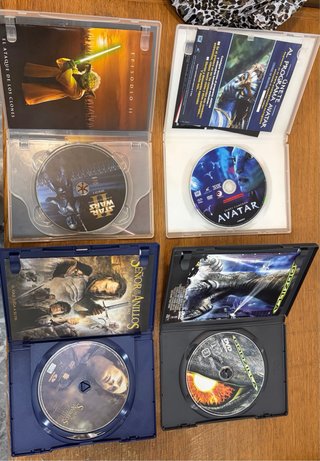 Lote de 6 Películas en DVD