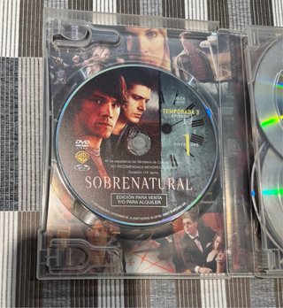 Sobrenatural Temporada 3 DVD Español