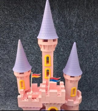 Castillo Disneyland estilo Exin