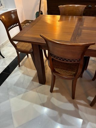 Mesa comedor madera Banak extensible