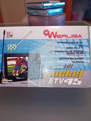 TV Portátil Werlisa DVB-T 3.5 Pocket