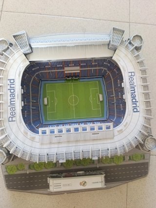 Maqueta Estadio Santiago Bernabéu Real Madrid