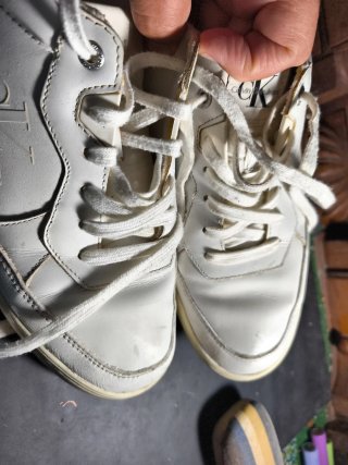 Zapatillas Calvin Klein de Piel Blancas