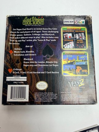 Juego Las Vegas Cool Hand para Game Boy Color