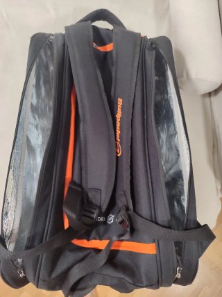 Borsa per racchette Padel BULLPADEL Nero e Arancione