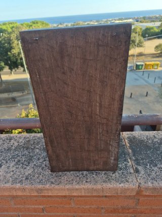 Retablo San Agustín madera maciza