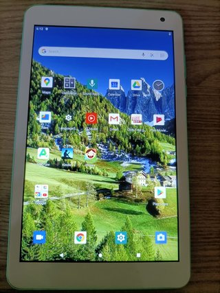 Tablet Duoduogo TAB-E8 Verde/Bianco