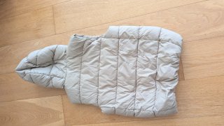Chaleco Acolchado Beige MNG