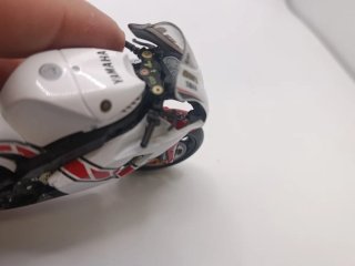 Modellino Moto Yamaha Valentino Rossi 1:18