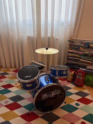Batería Infantil Music Alley Azul