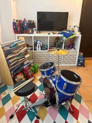 Batería Infantil Music Alley Azul
