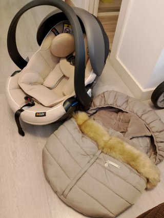 Silla de coche BeSafe Grupo 0 con saco