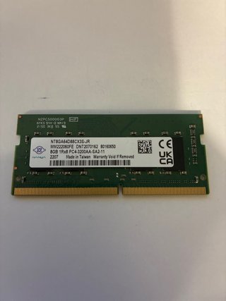 Memoria RAM Nanya 8GB DDR4 3200MHz