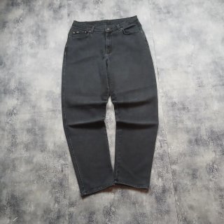 Vaqueros Lee Negros Corte Baggy