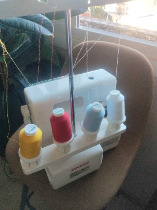 Remalladora Janome 8002D