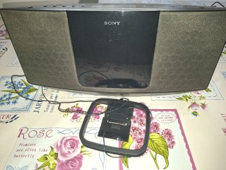 Minicadena Sony Negra/Gris