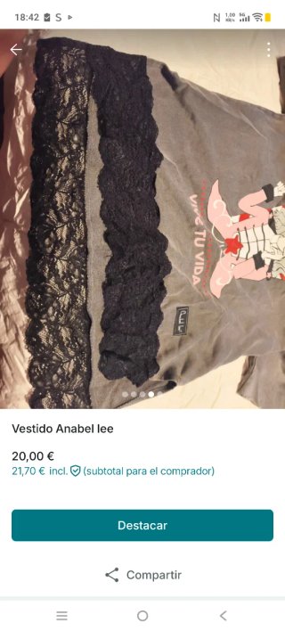 Vestido Anabel Lee