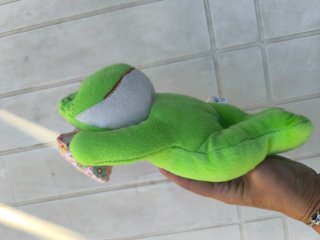 Peluche Rana Verde