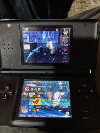 Nintendo DS lite Negra