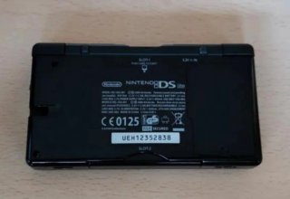 Nintendo DS lite Negra