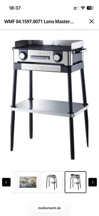 Parrilla Eléctrica WMF Lono Master Cromargan