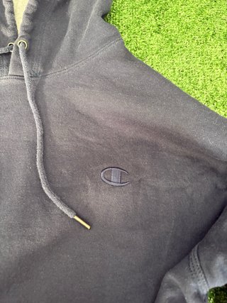 Sudadera Champion Vintage Negra