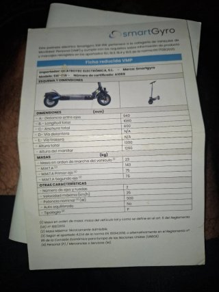 Patinete Eléctrico SmartGyro