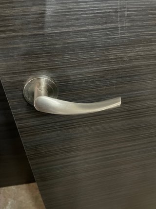 Puerta de interior negra 197,5 x 72,5