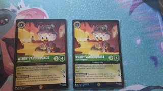 Webby Vanderquack - Junior Prospector Lorcana x2