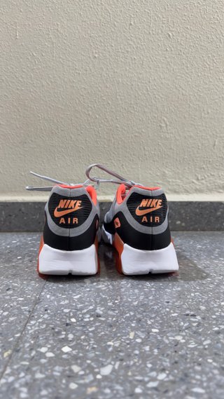 Nike Air Max Talla 40 Gris Naranja