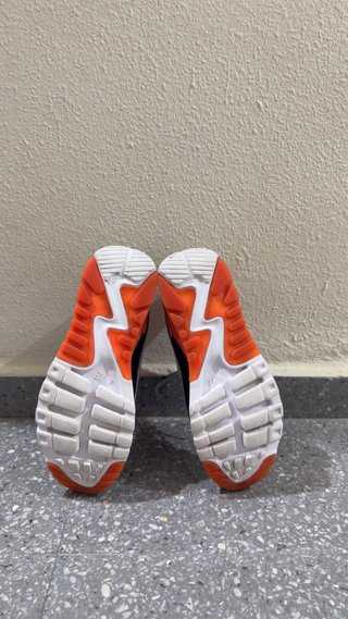 Nike Air Max Talla 40 Gris Naranja