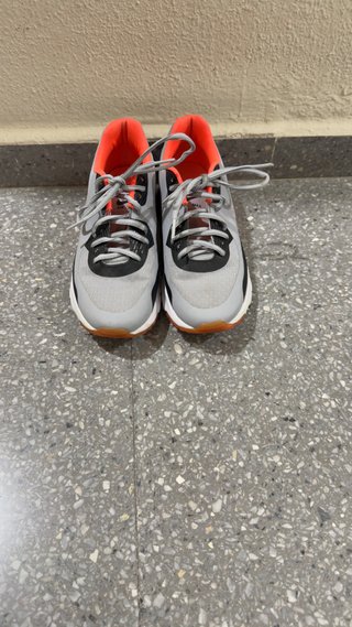 Nike Air Max Talla 40 Gris Naranja