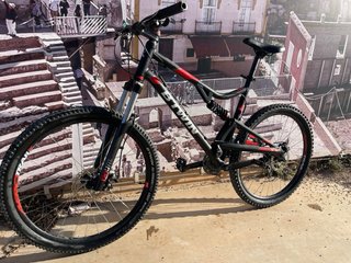 Bicicleta B.Twin 520S doble suspensión talla XL